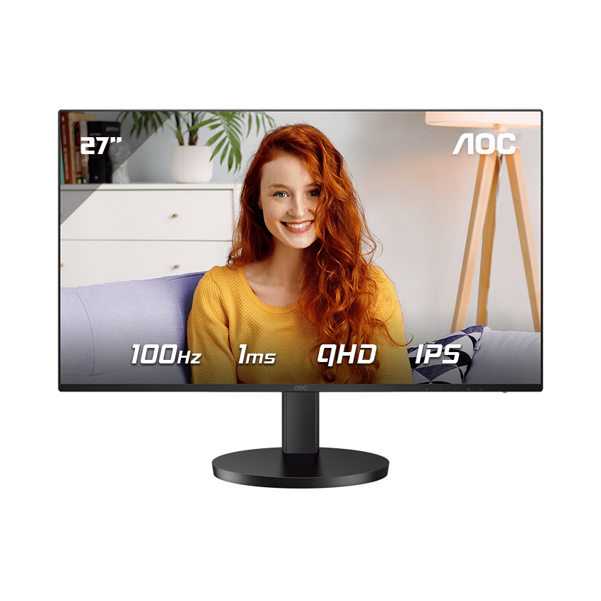 Màn hình AOC Q27B3CF2/74 27 inch QHD IPS 100Hz 1ms