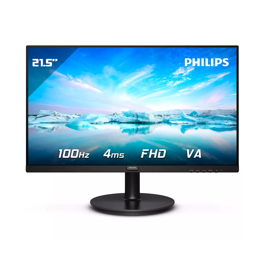 Màn Hình Philips 221V8LB/74 21.5 inch FHD VA 100Hz 4ms