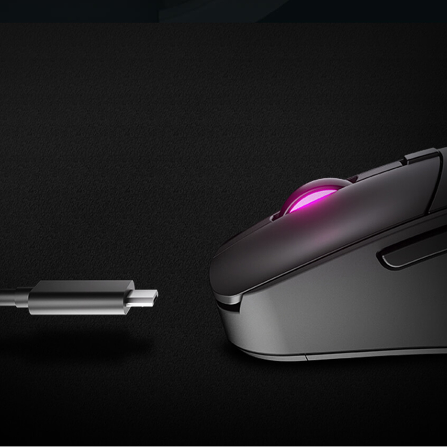 Chuột Gaming COUGAR SURPASSION RX (Black/ Pink)