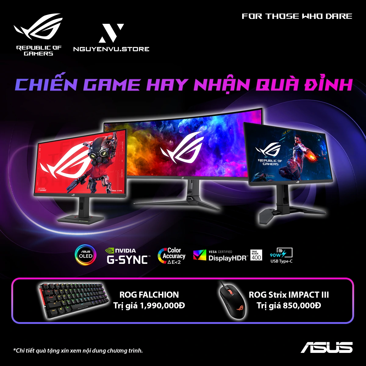 Chiến game hay, nhận quà đỉnh cùng màn hình Asus | Nguyễn Vũ Store