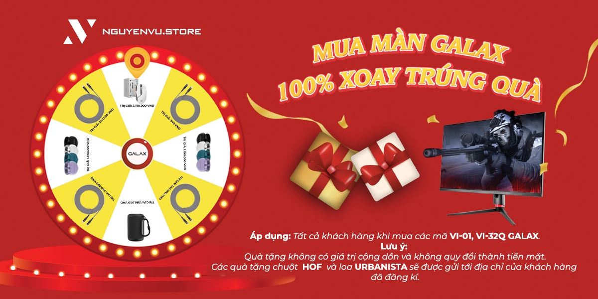 MUA MÀN GALAX - 100% XOAY TRÚNG QUÀ | Nguyễn Vũ Store