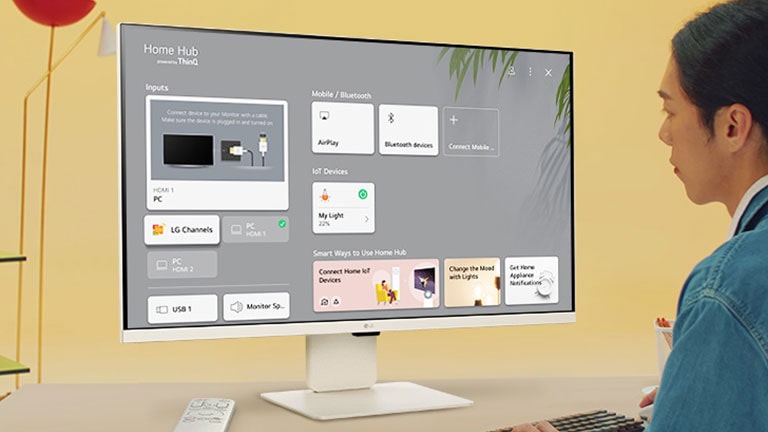LG MyView 32SR83U-W 32 inch