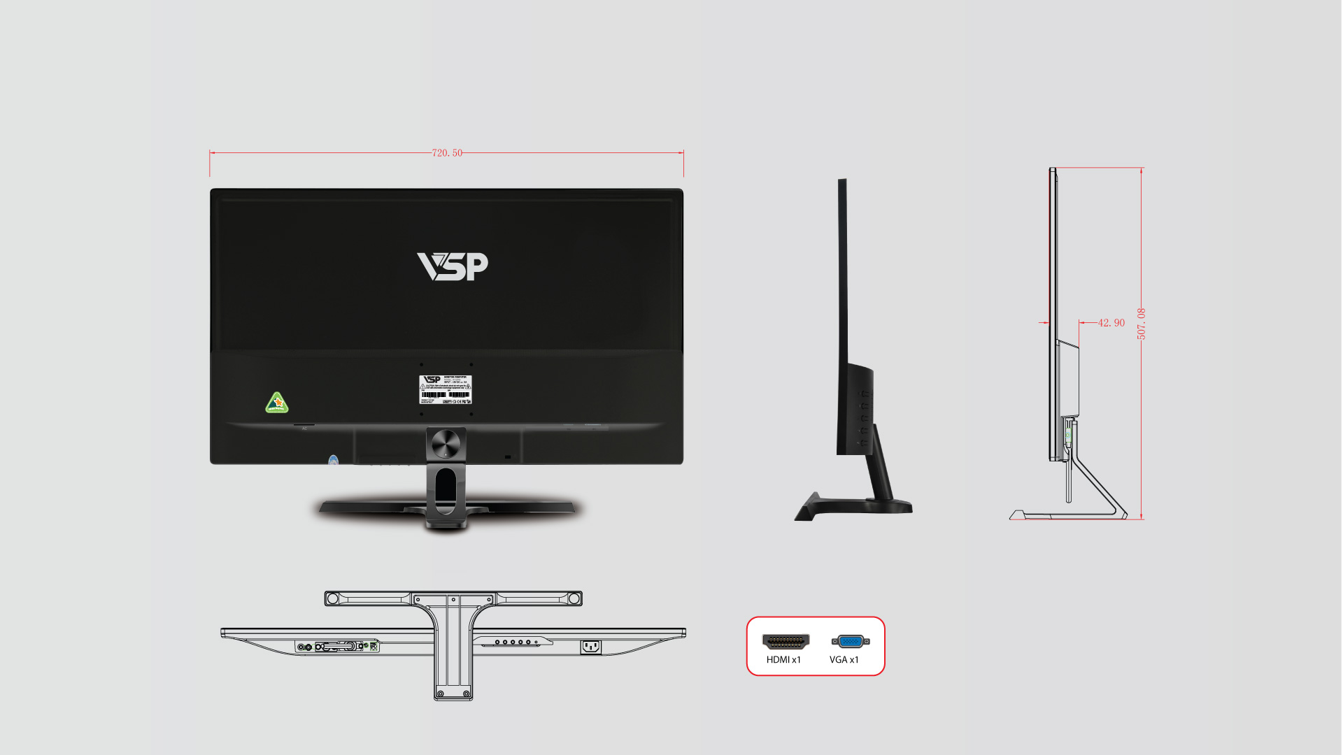 Màn hình VSP IPS Thinking 32 inch IP3205S