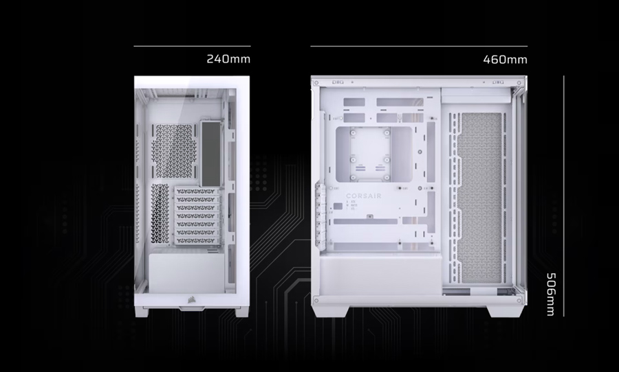 Vỏ Corsair 3500X RGB Tempered Glass Mid-Tower