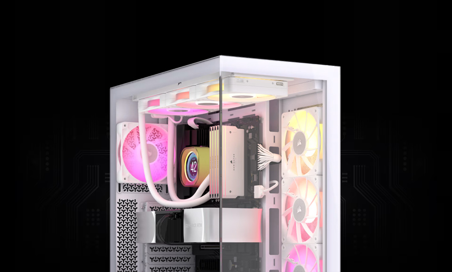 Vỏ Corsair 3500X RGB Tempered Glass Mid-Tower