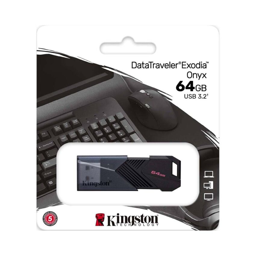 USB 3.2 Kingston DataTraveler Exodia Onyx 64GB