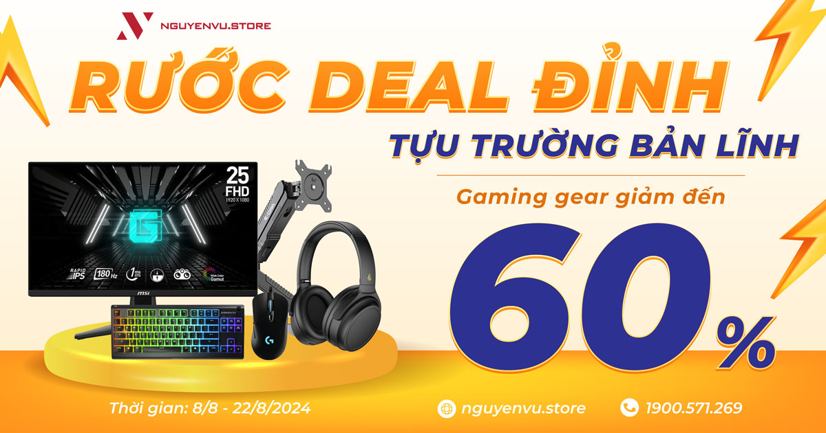 RƯỚC DEAL ĐỈNH TỰU TRƯỜNG BẢN LĨNH | Nguyễn Vũ Store