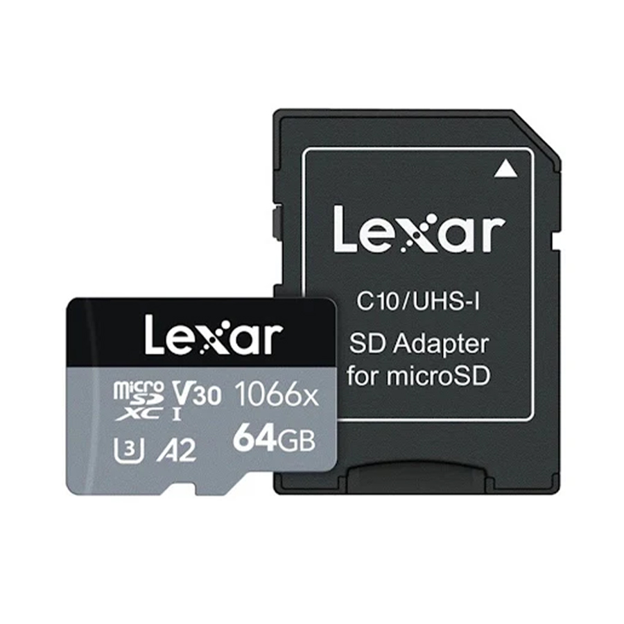 Thẻ nhớ Lexar Professional 1066x 64GB SILVER Series ( LMS1066064G-BNANG )