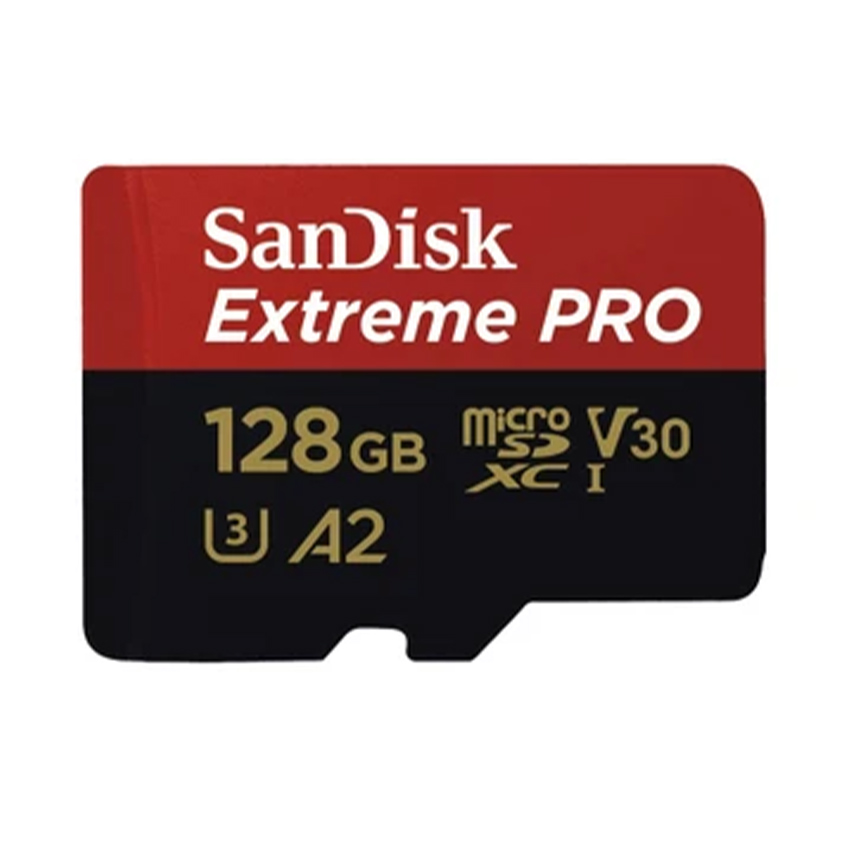 Thẻ Nhớ MicroSDXC SanDisk Extreme Pro V30 A2 SDSQXCD 128GB 200MB/s 128G-GN6MA