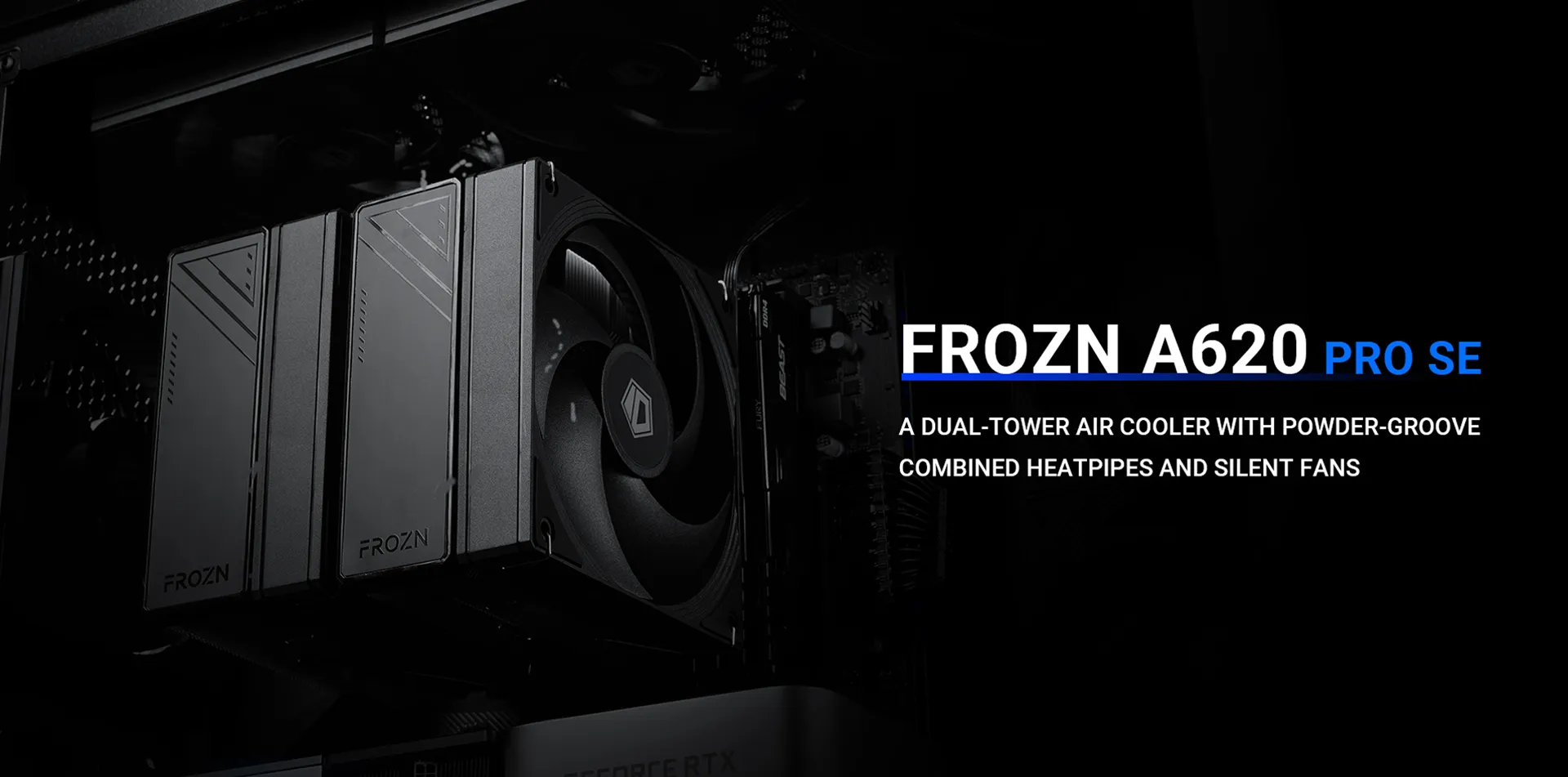 Tản nhiệt khí ID-Cooling FROZN A620 Pro SE – Black