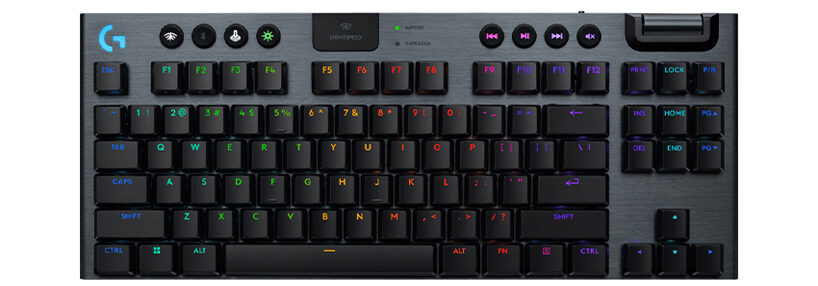 Bàn phím cơ LOGITECH G915 X TKL LIGHTSPEED BLACK TACTILE