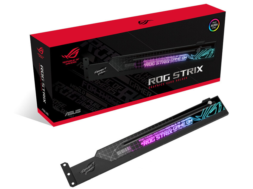 Giá đỡ VGA CARD hiệu ASUS ROG-STRIX-HOLDER