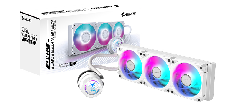 Tản nhiệt nước GIGABYTE AORUS WATERFORCE II 360 ICE