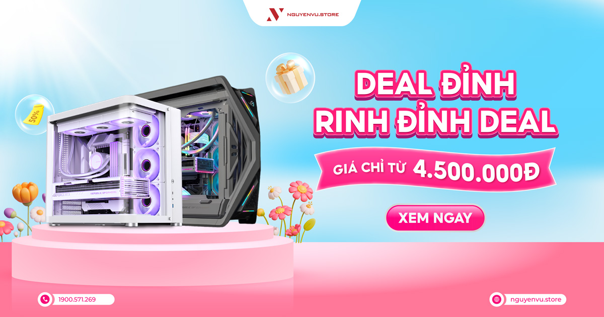 BUILD ĐỈNH ĐỈNH DEAL - Build PC chỉ từ 4.5 triệu | Nguyễn Vũ Store