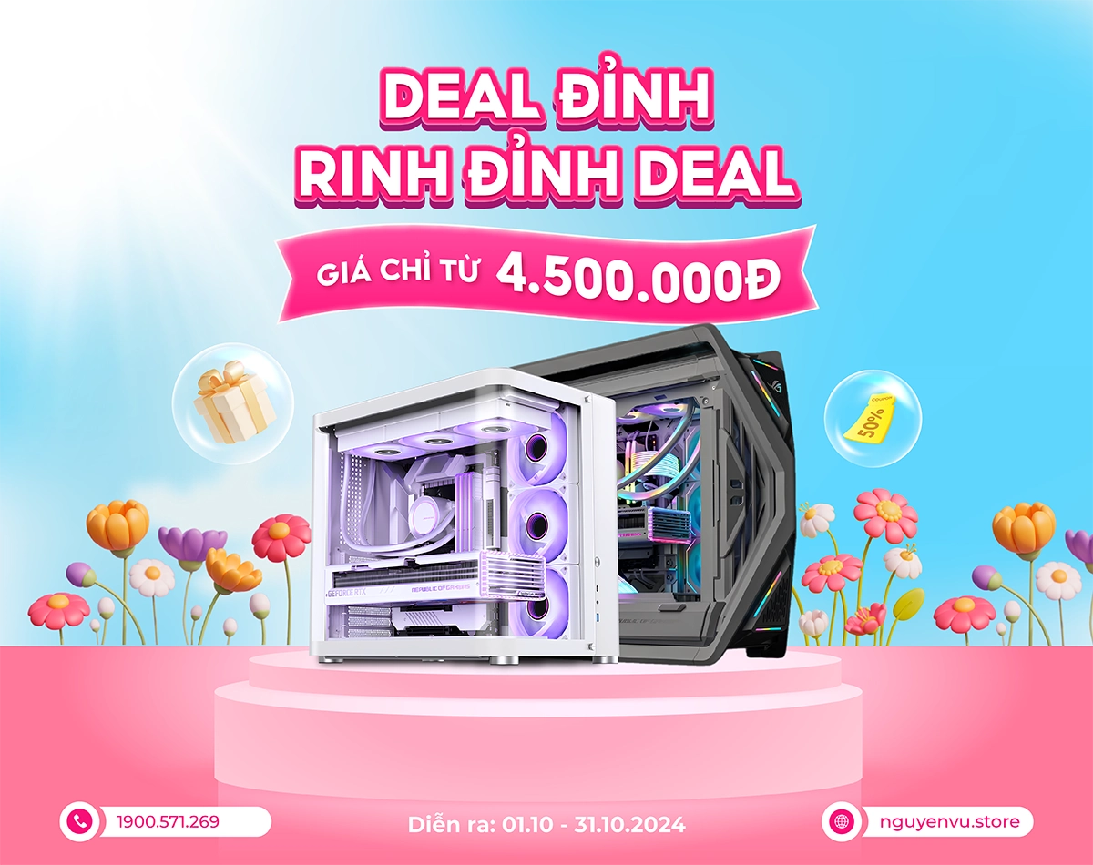 BUILD ĐỈNH ĐỈNH DEAL - Build PC chỉ từ 4.5 triệu | Nguyễn Vũ Store