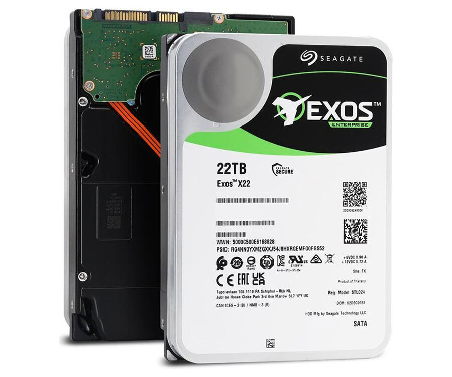 Ổ cứng HDD Seagate Exos 22TB ( ST22000NM001E )