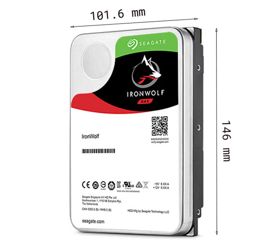Ổ cứng HDD Seagate IronWolf 4TB ( ST4000VN006 )