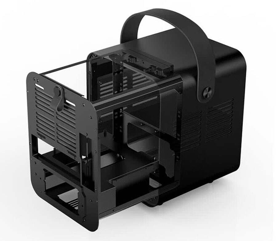 Vỏ Case Jonsbo BO 100 Black ( Mini Tower / Màu Đen )