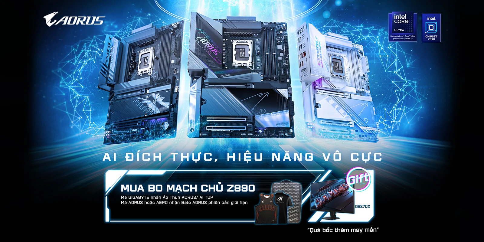 GIGABYTE Z890: AI đích thực - Hiệu năng vô cực | Nguyễn Vũ Store