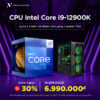 CPU Intel Core i9-12900K (3.9GHz turbo up to 5.2Ghz, 16 nhân 24 luồng, 30MB Cache, 125W)