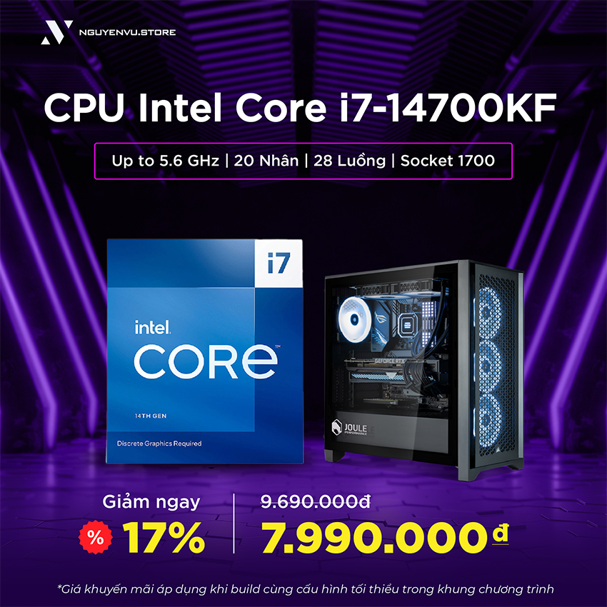 CPU Intel Core i7 14700KF