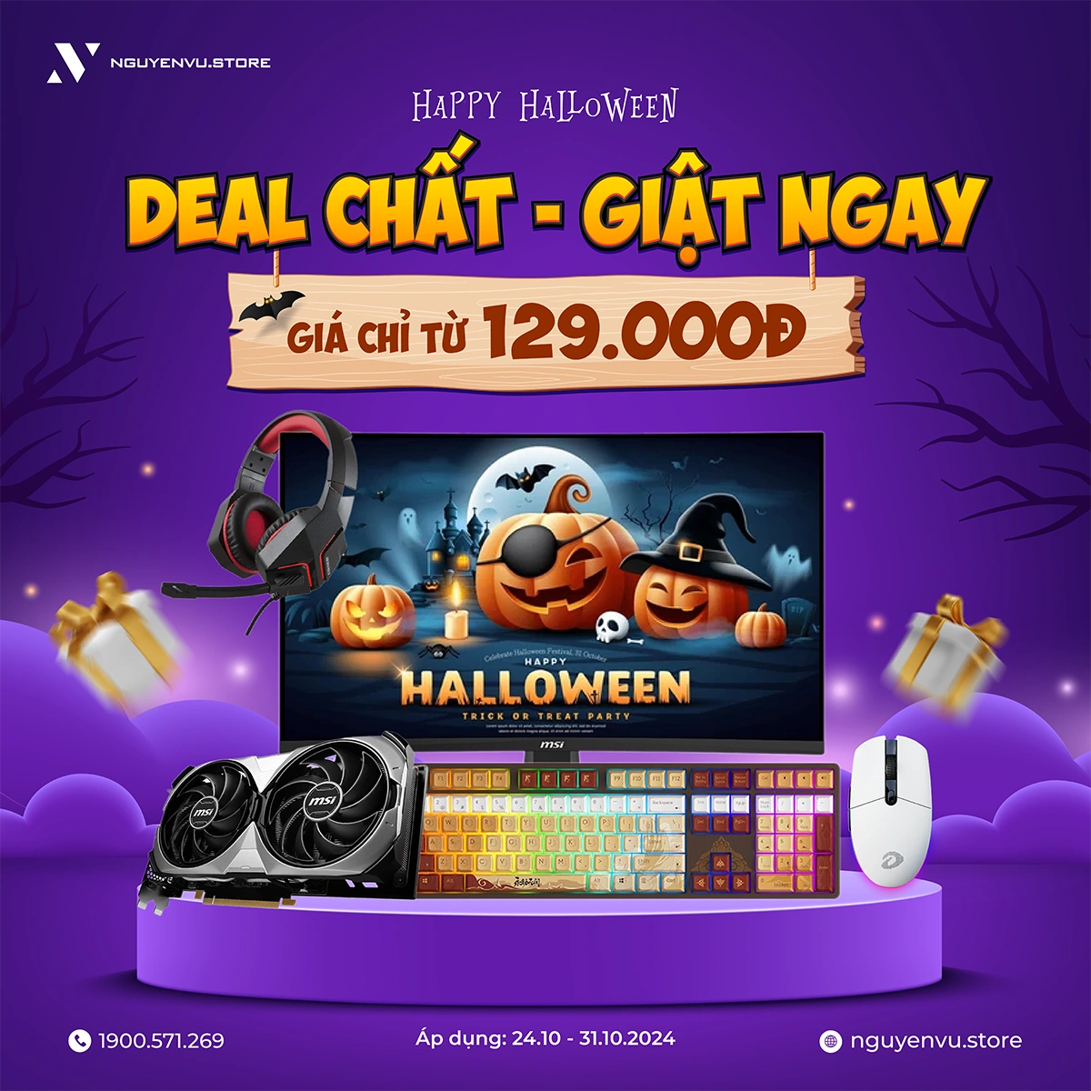 HALLOWEEN DEAL CHẤT GIẬT NGAY | Nguyễn Vũ Store