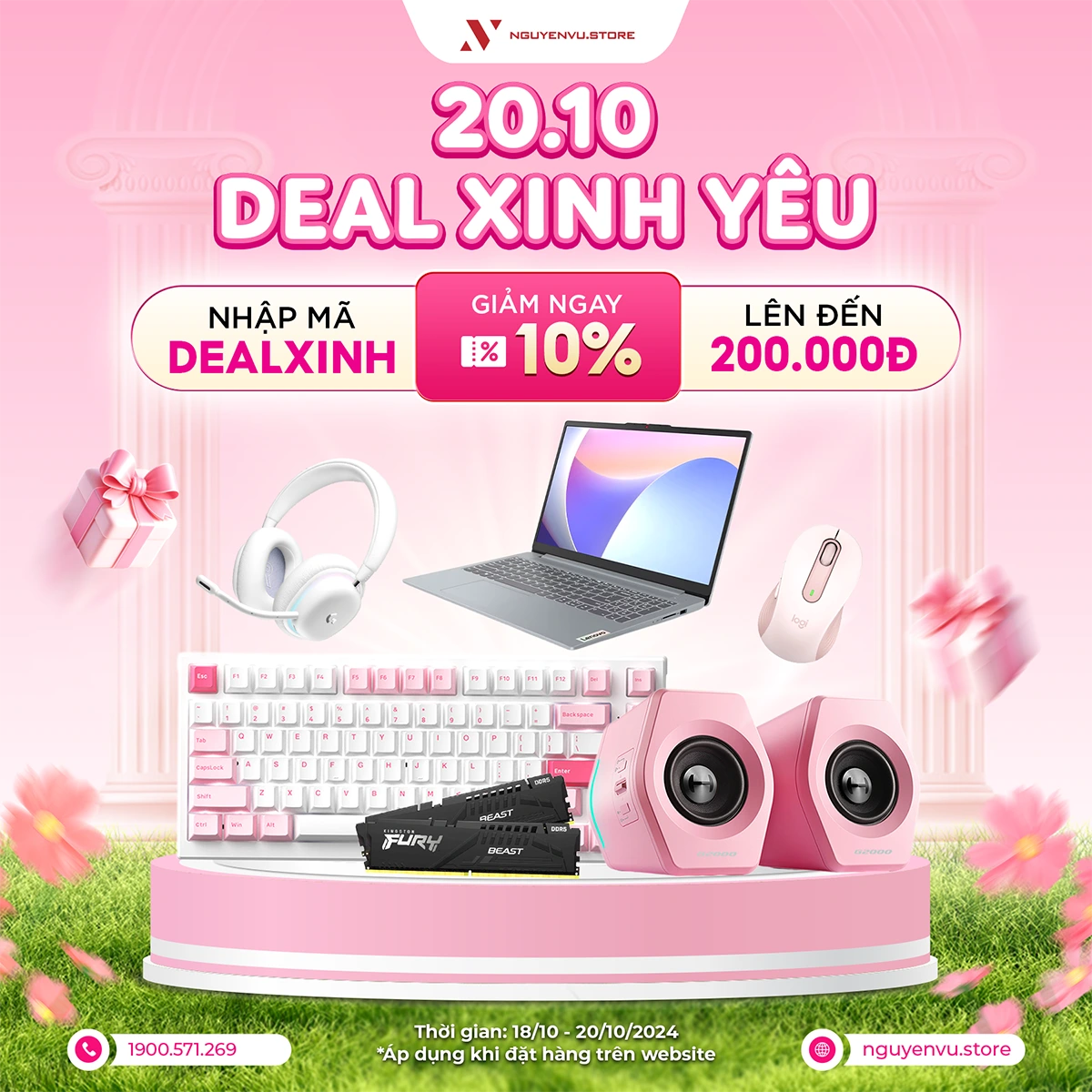 20.10 DEAL XINH YÊU - CHIỀU PHÁI ĐẸP | Nguyễn Vũ Store