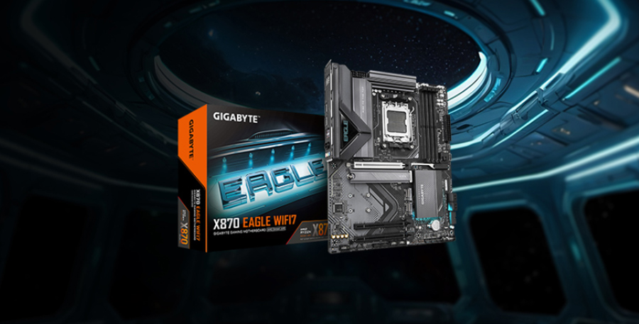 Mainboard GIGABYTE X870 EAGLE WIFI7 ( Chipset AMD X870, sockets AM5, DDR5 256GB, ATX )