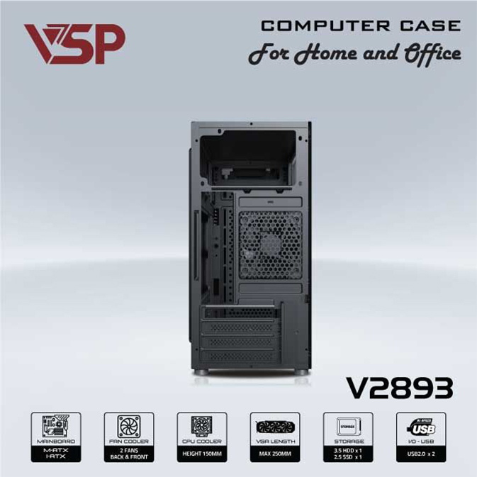 Case văn phòng VSP V2893