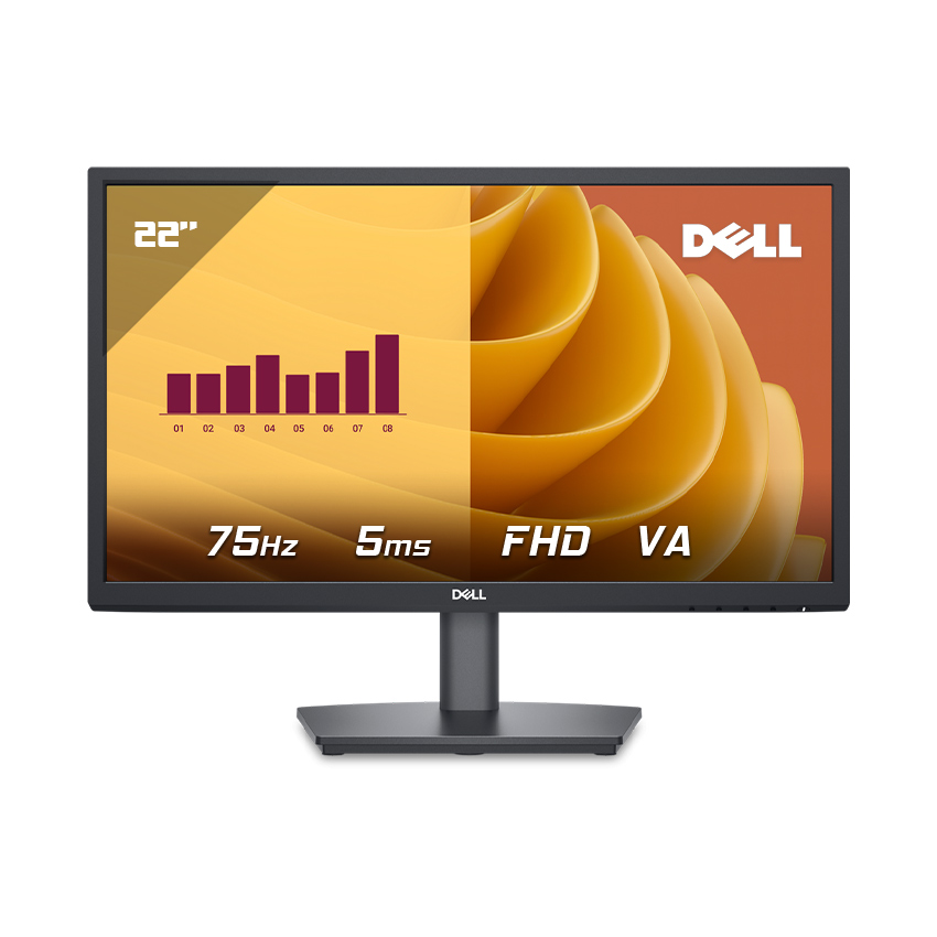 Màn Hình Dell E2225HS 21.4 inch FHD VA 75Hz 5ms