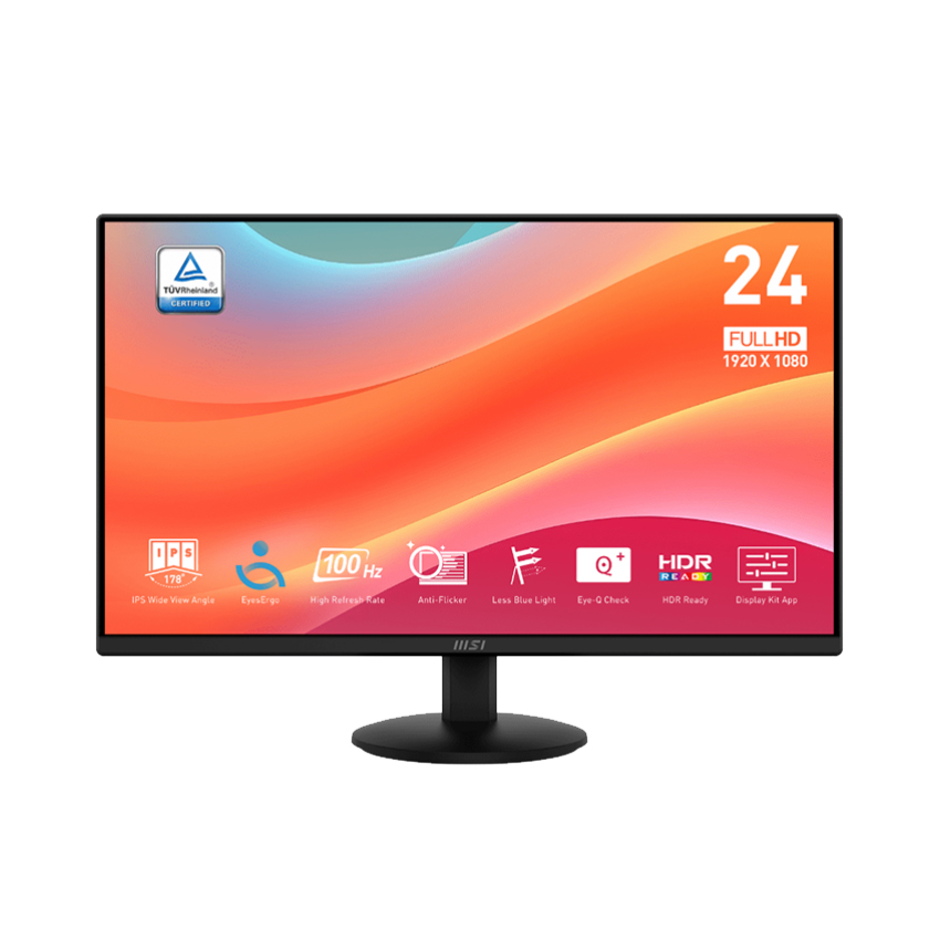 Màn Hình MSI PRO MP242L 24 inch FHD IPS 100Hz 1ms