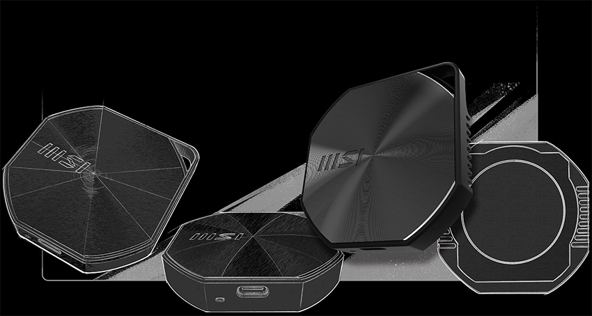 Ổ cứng di động MSI DATAMAG 20Gbps 4TB