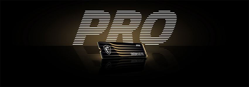 SSD MSI SPATIUM M480 PRO 4TB PCIe 4.0 NVMe M.2