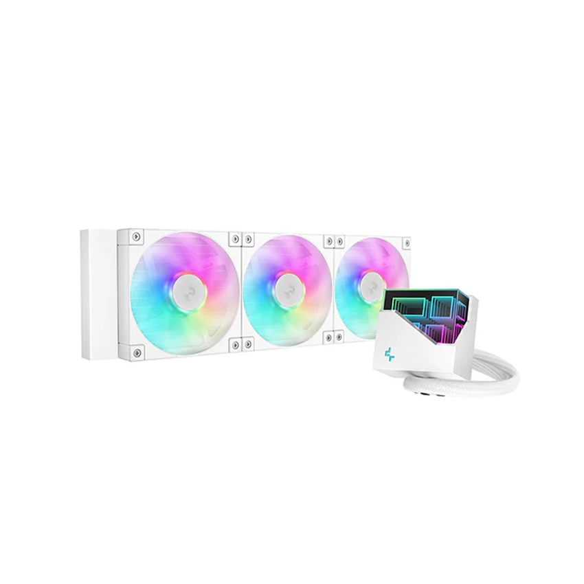 Tản Nhiệt Nước Deepcool LT360 ARGB WH White