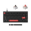 Bàn phím cơ Lemokey X4 Red Backlight - Black