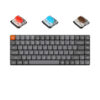 Bàn phím cơ Keychron K3 Max White Blacklight