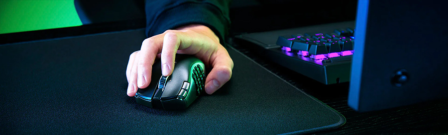 Chuột vi tính Razer Naga V2 HyperSpeed (Wireless, Đen)