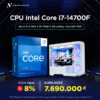 CPU Intel Core i7 14700F (Up to 5.4 GHz | 20 Nhân | 28 Luồng | Socket 1700)