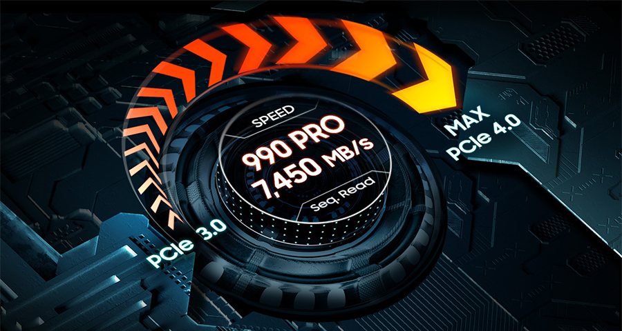 Ổ cứng SSD Samsung 990 PRO 4TB (MZ-V9P4T0BW)