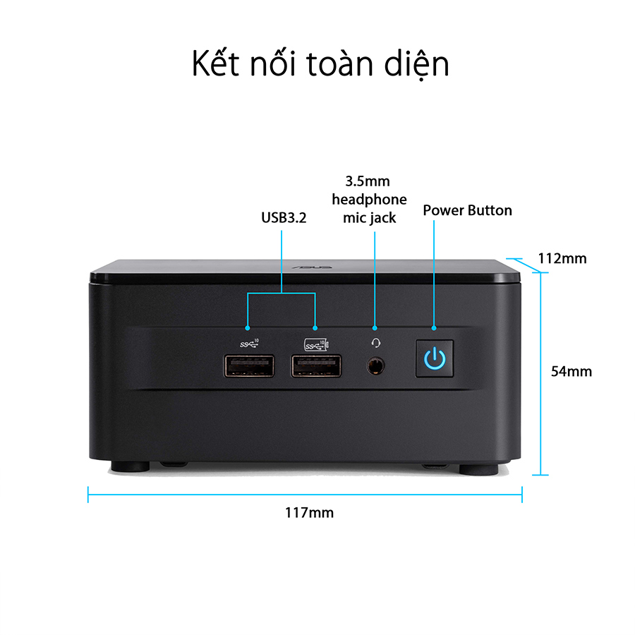 PC Mini ASUS NUC 12 Pro RNUC12WSHI300001I 