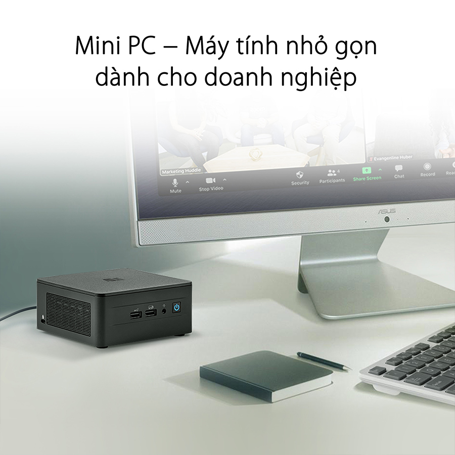 PC Mini ASUS NUC 13 Pro Tall RNUC13ANHI300001I (i3-1315U, Intel Iris Xe Graphics, Wi-Fi 6E AX211, Bluetooth 5.2)