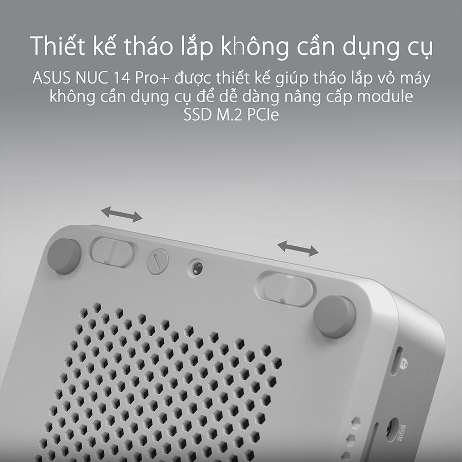 PC Mini Asus NUC 14 Pro Plus RNUC14RVSU500001I ( Ultra 5 125H, Intel Arc Graphics, Wi-Fi 6E AX211, Bluetooth 5.3)