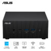 PC Mini Asus PN64-B-S3187MD( I3-1220P, Intel UHD Graphics Xe, Wi-Fi 6E (Gig+), Bluetooth 5.2)