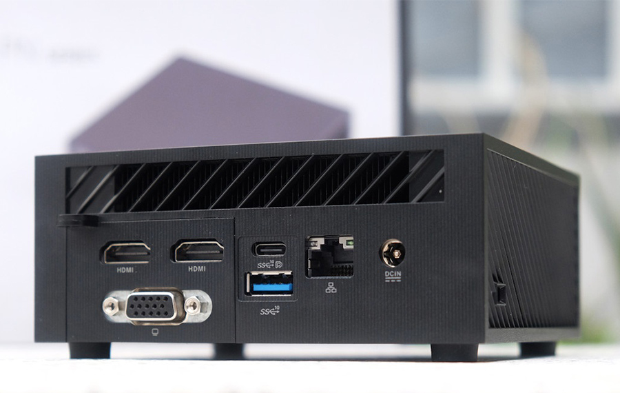 PC Mini Asus PN64-B-S3187MD( I3-1220P, Intel UHD Graphics Xe, Wi-Fi 6E (Gig+), Bluetooth 5.2)
