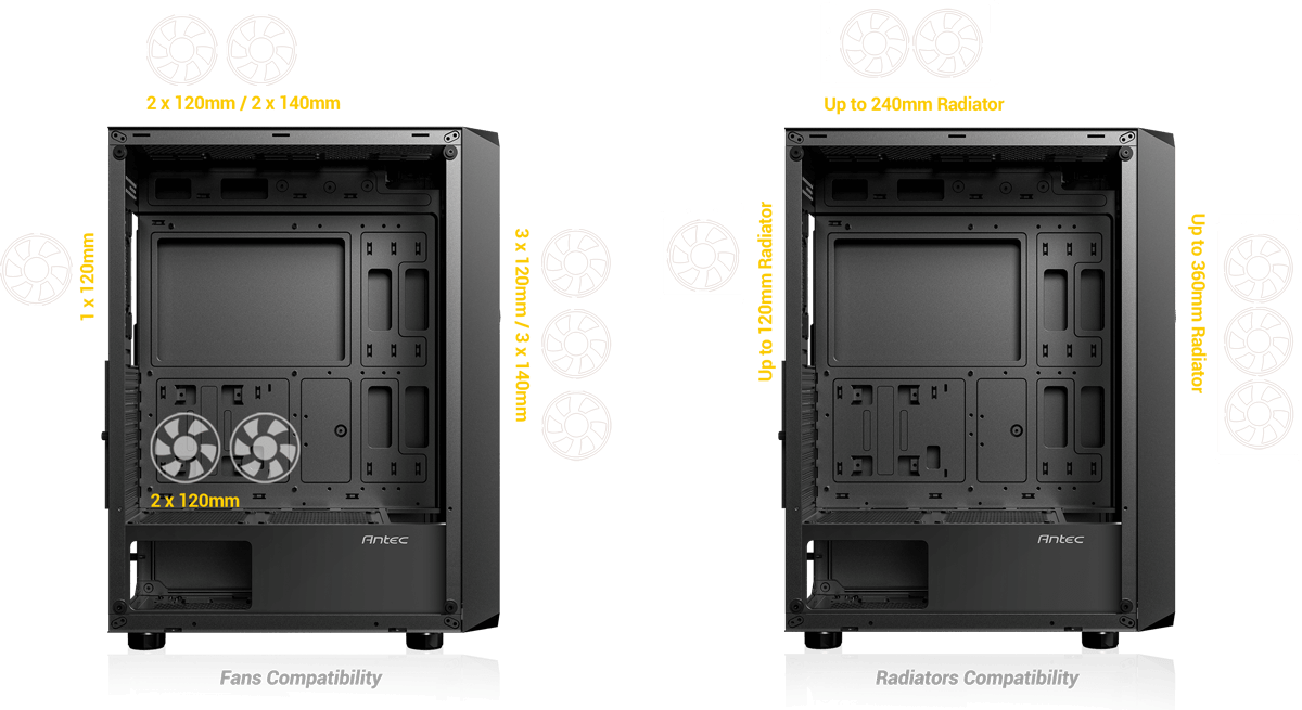 Vỏ Case Antec AX83 RGB