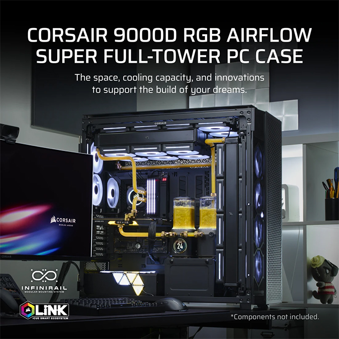 Corsair 9000D RGB AIRFLOW Super CC-9011273-WW