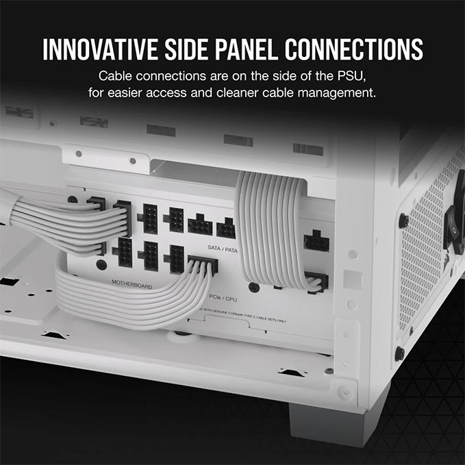 Corsair RM1000x Shift White 80 Plus Gold CP-9020275-NA