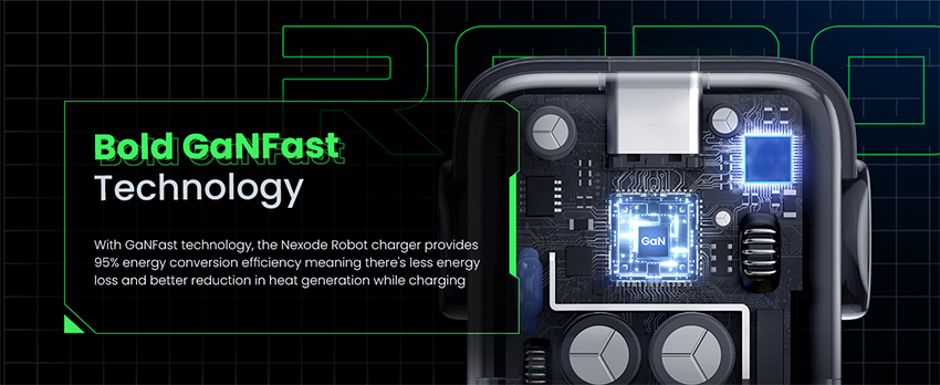 Củ Sạc Nhanh Ugreen Robot Nexode 15550 Type C 30W