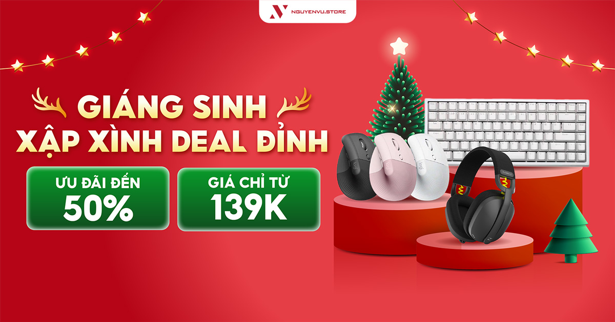 Giáng Sinh xập xình Deal Đỉnh | Ưu đãi đến 50%