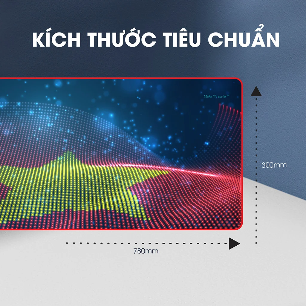 Pad chuột Zadez GP-780V (Đỏ) 